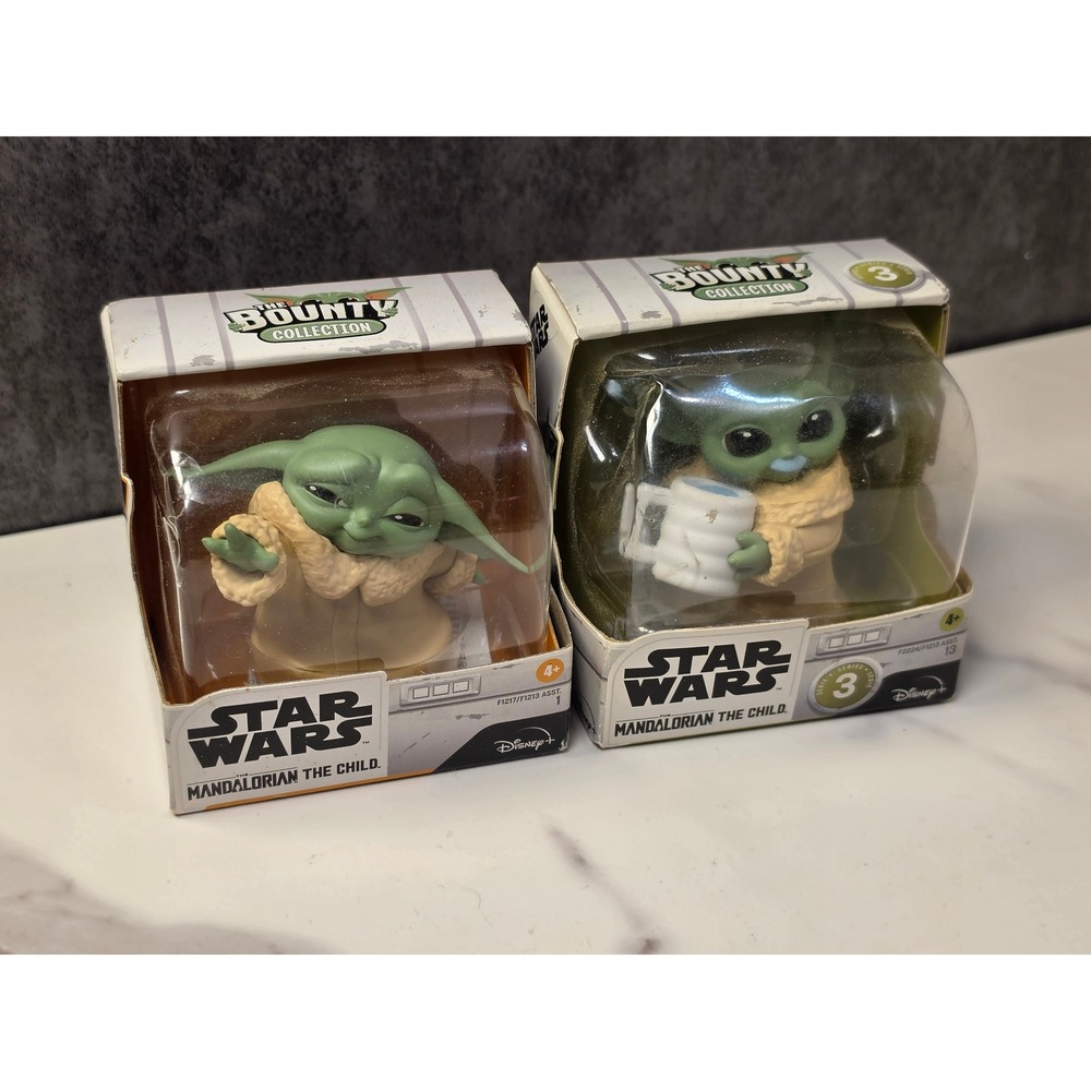 Star Wars‎ The Bounty Collection Grogu Series 1 & 3 Figures Set Hasbro F1217